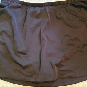 Black Swim Skirt Size 20